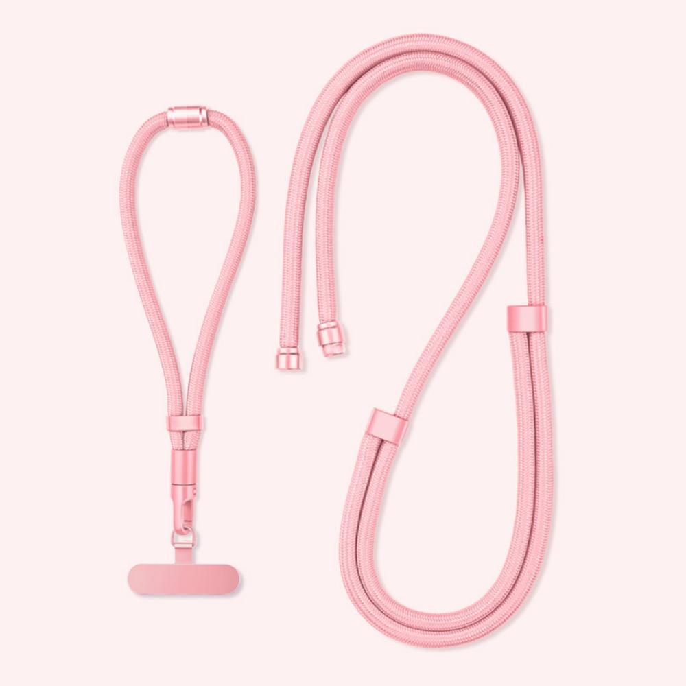 Popruh na telefon k zavěšení na krk a přes tělo s nastavitelnou délkou, 3v1 řetízek na telefon, cestování, outdoor