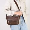 Men's Crossbody Bag Chest Bags High Quality Shoulder Bag Chest Bag for Men Fashion Business Messenger Bag PU Leather Waist Bags