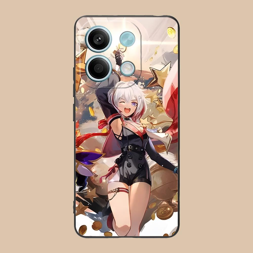 HSR Topaz Matte TPU Mobile Phone Case for POCO F8 F7 F6 F5 F4 F3 F2 Pro GT C75 C71 C65 C61 C40 Pro Ultra Colorful Cover