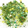 Multi-color Nail Sequins  Nail Art Flake Nail Glitter Paillette Mixed  Thin Shining 3D  Stickers Manicure Make up DIY