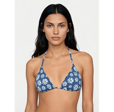 Printed Essentials Tiki Tri Bikini Top