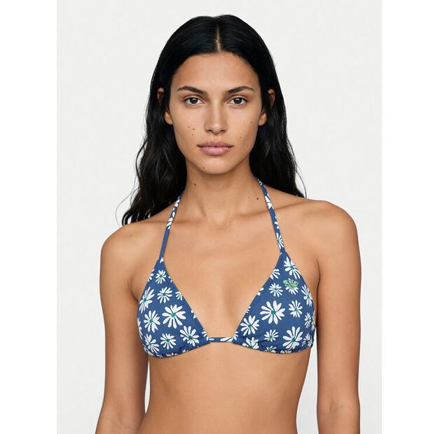 Верх от бикини Roxy Printed Essentials Tiki Tri EU L
