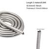 Inner Diameter 4-20mm 304 Stainlesss Steel Corrugated Pipe Wire Line Cable Conduit Protect Hose Tube Length 3 Meter