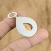 Natural Mookaite Gemstone Pendant Yellow 925 Sterling Silver Indian Jewelry
