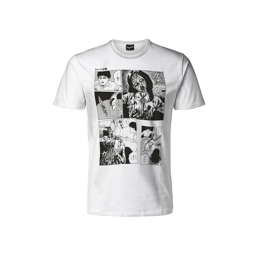 Junji Ito TShirt Comic Strip Original Official Manga Shirt Tee S