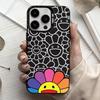 Takashi M-Murakamis F-Flowers  Phone Case For iPhone17,16,15,14,13,12,11 Plus,Pro Max Candy Silver Plated Inside Cover