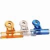 Plastic Office Stationery Clips - Round Spring, Sealing & Document Binding Clips