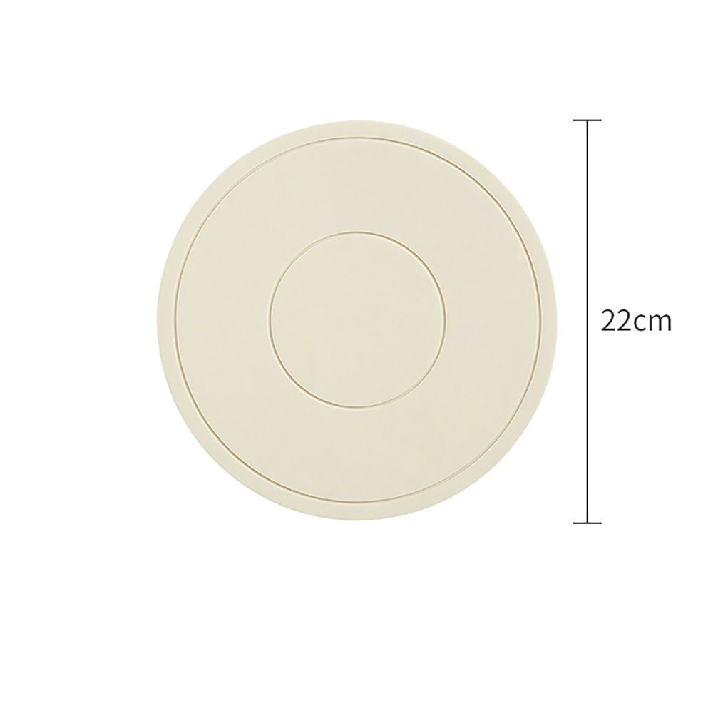 Heat Resistant Heat Insulation Mat Round Hot Pads Convenient Silicone Trivet Mat  Kitchen