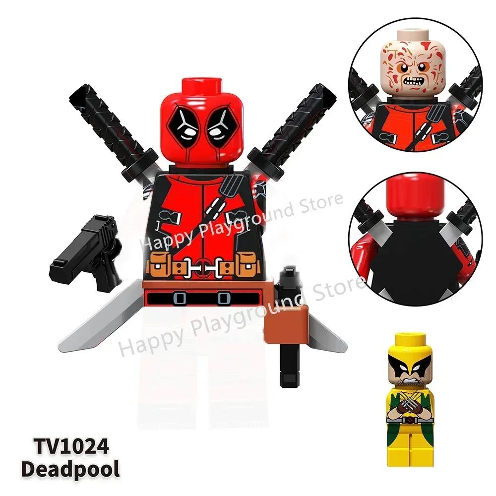 New Anime Super Cartoon TV Movies Heroes Bricks Toy Building Blocks for Kids Collect Toys Model Birthday Gifts