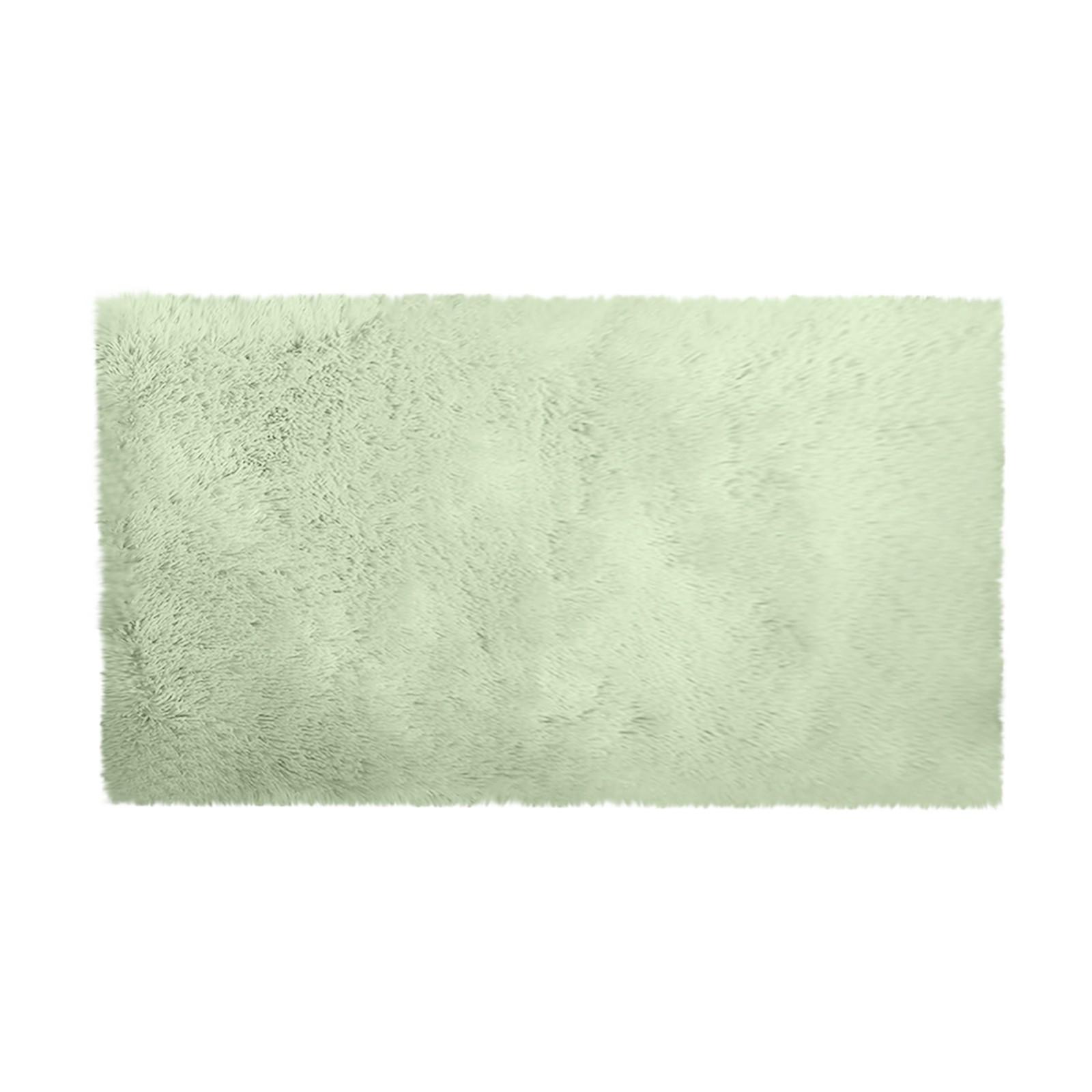 

Прикроватный ковер, Подходит для гостиной, прикроватной зоны, кабинета, Мягкий плюш One Size светло-зеленый