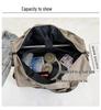 Men's & Women's Large Waterproof Travel Bag - Portable, Lightweight, Versatile for Short Trips and Dorm Use