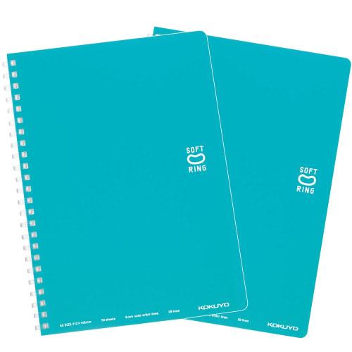 

KOKUYO Note Soft Ring 2 Books 50 Листов A5 Точка Линовка Su-SV331BT-LBX2