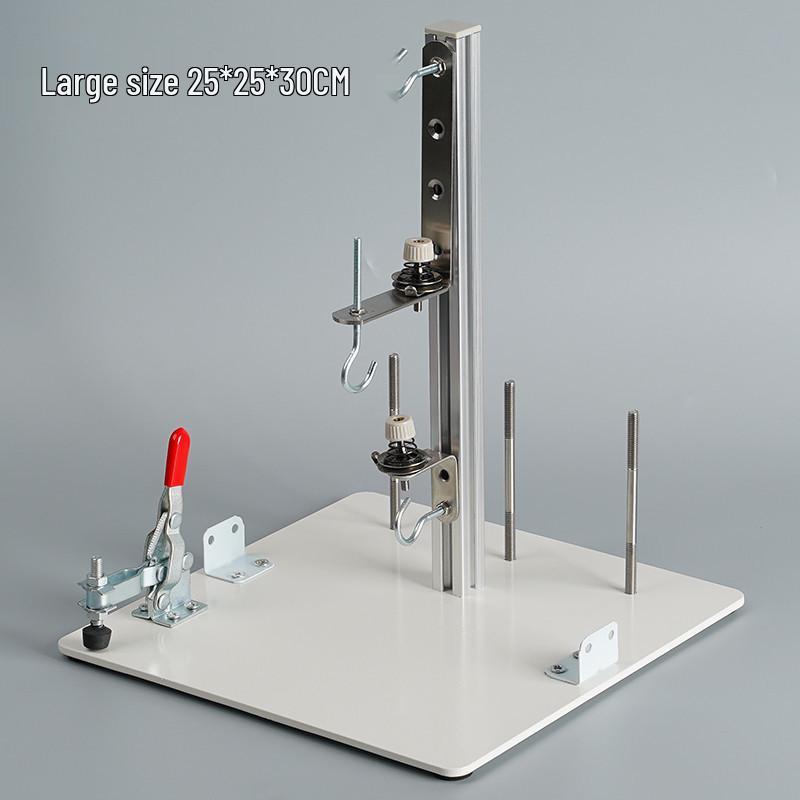 

Цельнометаллический ручной инструмент для плетения макраме и полка-органайзер для шнуров