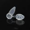 50PCS 1.5ML With Scale Lab centrifugal tubes with pointed bottom and cap Centrifuge Tubes Vial