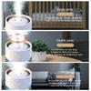 2000ml Air Humidifier Usb Ultrasonic Aromatherapy Essential Oil Diffuser With Led Lamp Triple Nozzle Heavy Fog Aroma Humidifiers