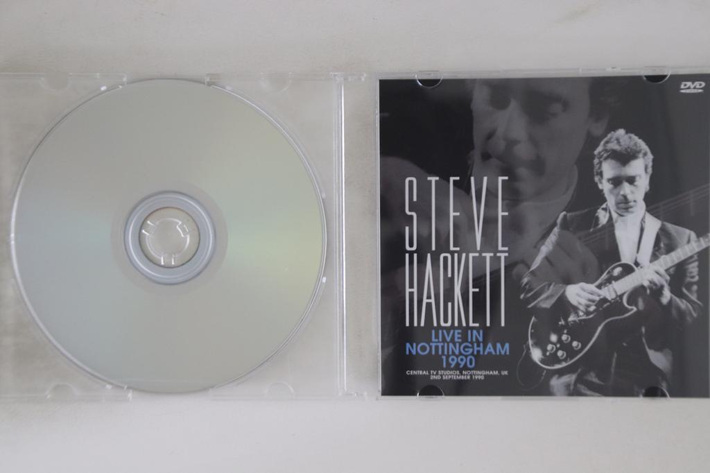 DVD STEVE HACKETT - Live In Nottingham 1990 NONE NOT ON LABEL Unknown Rock Used