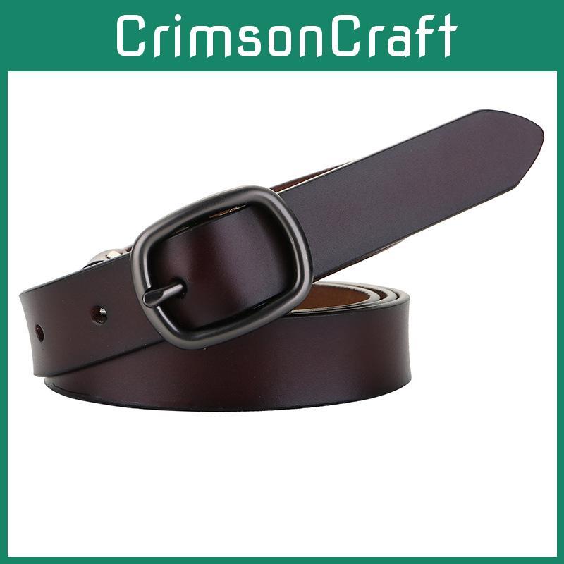 Leather Pure Handcrafted Waist Belt With Metal Pin Closure For Daily Outings Use
