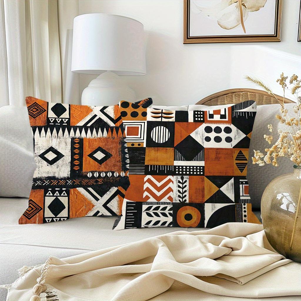 1/4pcs African Patterned Pillow Covers Sofa cushion cover home bedroom room decoration