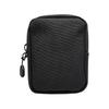 Minimalist Nylon Small Coin Purse Zipper Card Holder Wallet Portable Mini Pouch for Cards Coins Earbuds Key Travel Organizer Bag