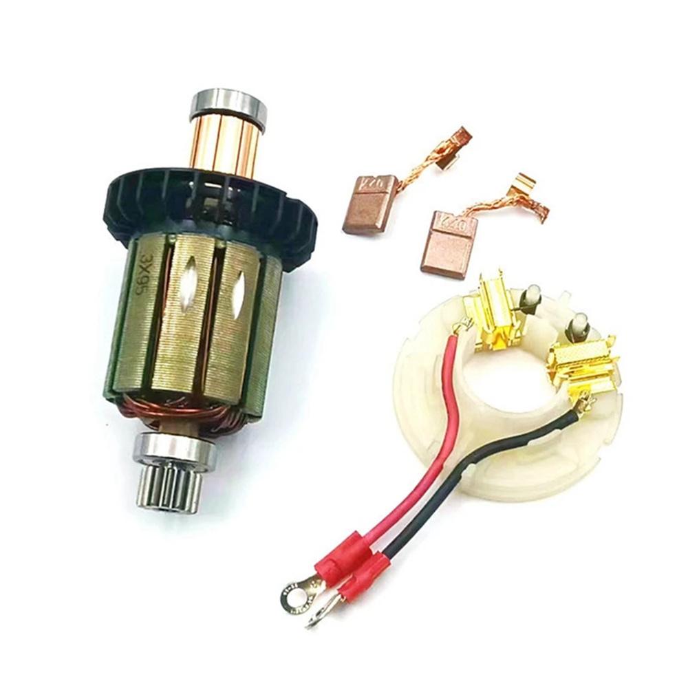619496-0 Kohlebürstenhalter Motor mit Kupferkohlebürste passend für DC18V MAKITA ANKER DHP458, DDF458, BHP458, BDF458