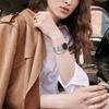 [BUREI] Women's Watch Analog Waterproof Quartz Couple Watch Popular Simple Silver Black Luminous Clock