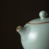 Théière en céramique Ru Kiln avec glaçure craquelée Service à thé Kung Fu