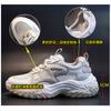 Summer Sports Shoes 2026 Thick-soled Transparent Net Casual Leather Shoes Running Height Increase Dad Shoes Breathable and Comfortable