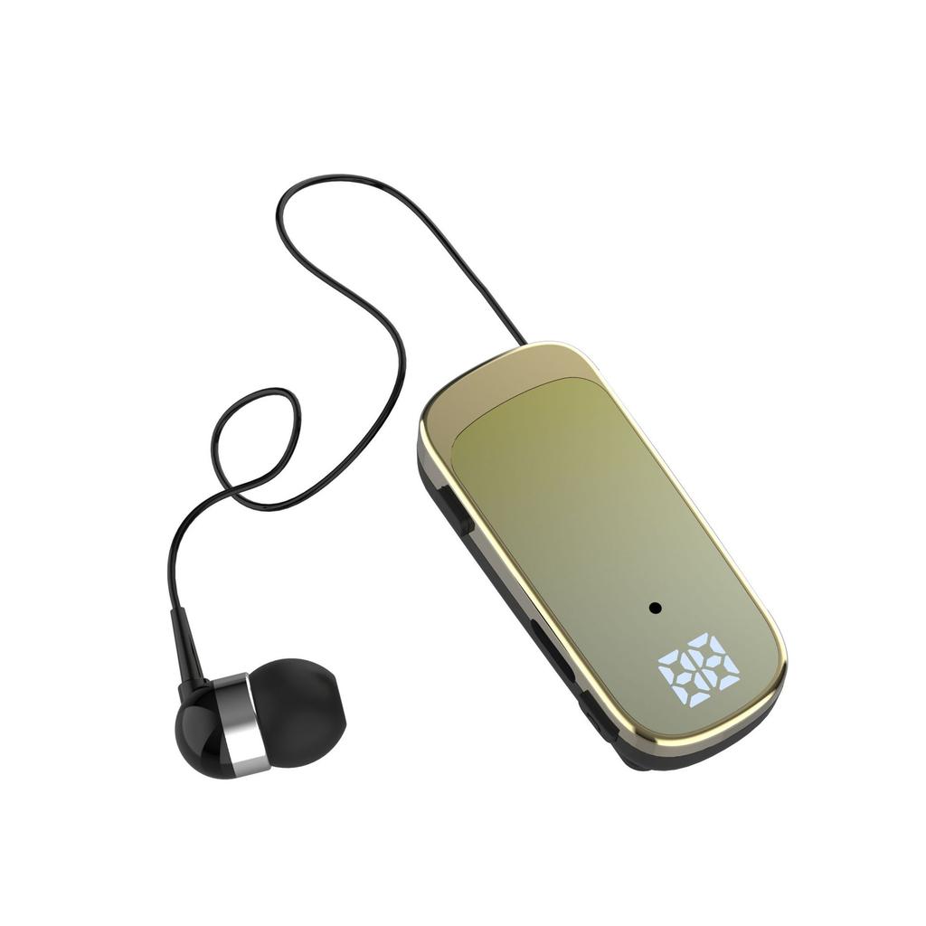 Lavalier Business Bluetooth 5.2 Headphone Call/Music 20H Noice Cancelling Wireless Earphone Vibrate Remind Headset Sport Earbuds