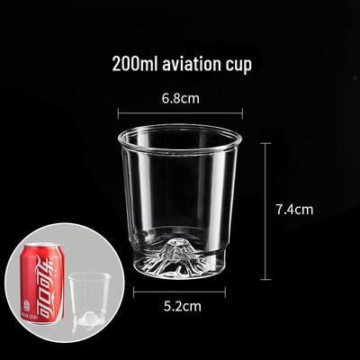 Disposable Hardened Clear Plastic Cups