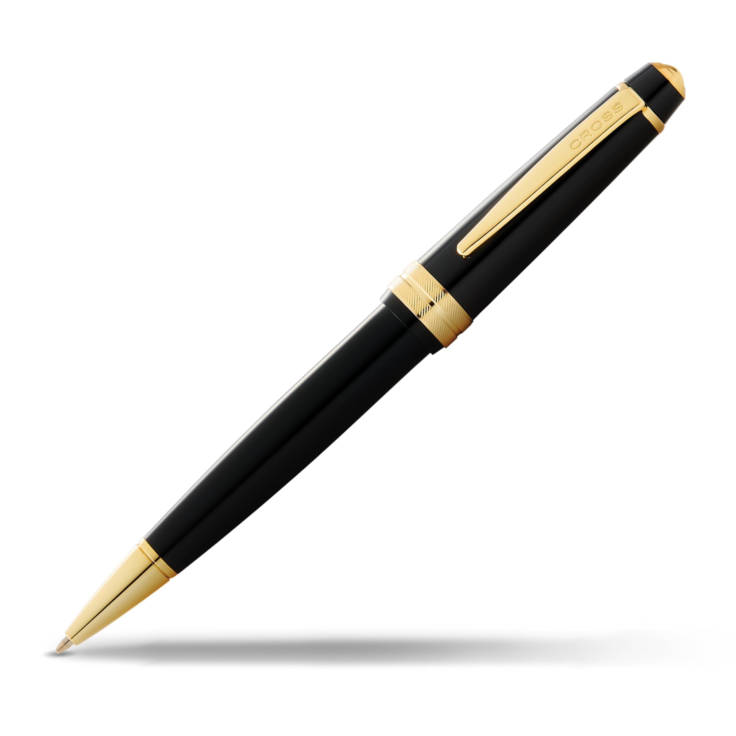 

Cross Bailey Light Black Gold Plated Ballpoint Pen NAT0742-9 чёрный
