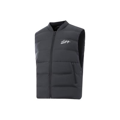 Li Ning Sport Lifestyle Serie Stehkragen Buchstabenmarkenlogo Daunenweste Damenweste AMRV040-3