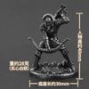 Vintage Egyptian Mummy Warrior Handmade Cupronickel Soldier Figurine for Tabletop Game, Car Decor, Collectible Gift for Men