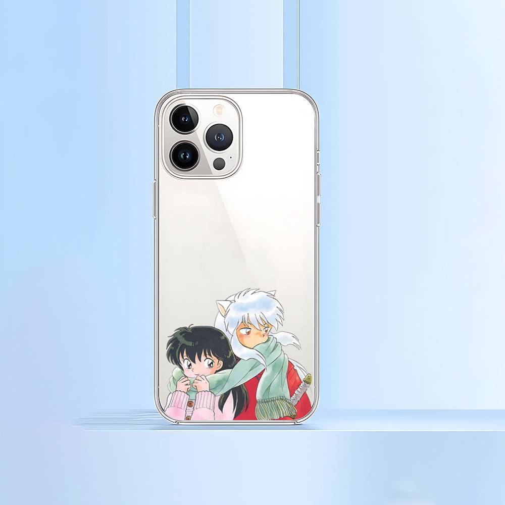 Anime I-Inuyasha Sesshoumaru Phone Case For IPhone 17 16 15 12 11 Pro Max 14 Plus 13 Mini Clear Cover Soft Funda
