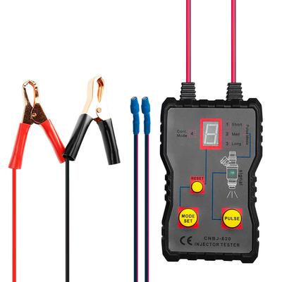 Tester per iniettori di carburante 4 modalità Pluse Kit di strumenti per la pulizia dell'adattatore per pulizia a filo dell'iniettore di carburante