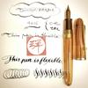 Stilou Creativ Jinhao 9016 82 Classic cu Pene C-Flex Pene Flexibile Stilou Softness Flexare Stilou de Scris Modificare Business