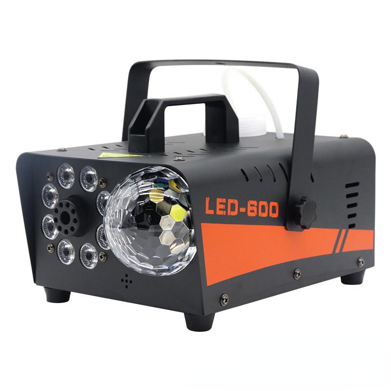 600W LED Magic Ball Nebelmaschine Mini Tragbar Halloween Nebelgenerator Bühne DISCO Atmosphäre Requisiten