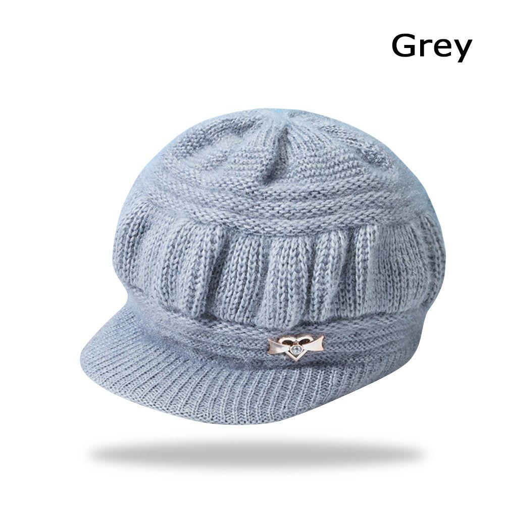 5 Colors Solid Cute Woman/Men Female Beanie Caps Winter Autumn Hats Knitted Beanies Warmer Bonnet