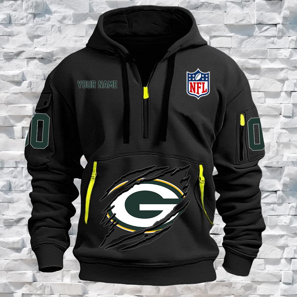 

Мужской свитер с капюшоном на молнии с несколькими карманами, спортивный повседневный свитер с длинным принтом, модный темный стиль S