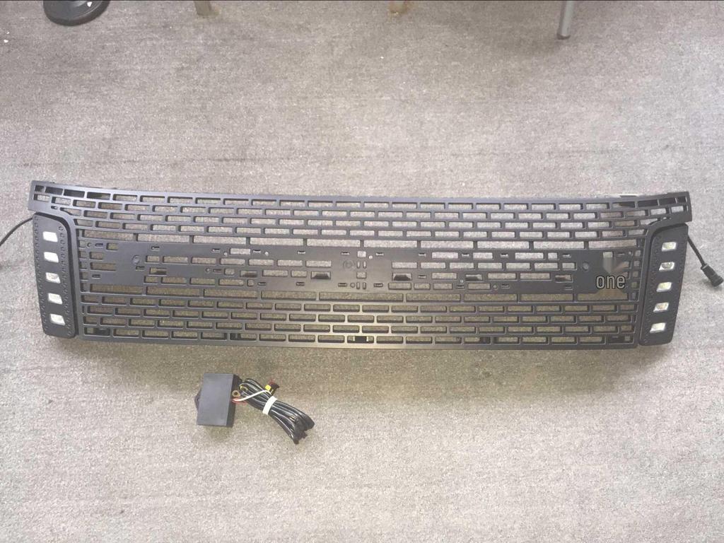 Ford Ranger T6 Modified Front Grille with Light - One Piece