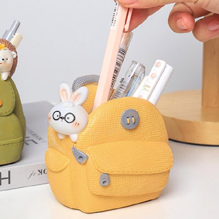 Jewelry Storage Boxes Resin Mold DIY Rabbit Flower Pot Pen Holder Mold Home