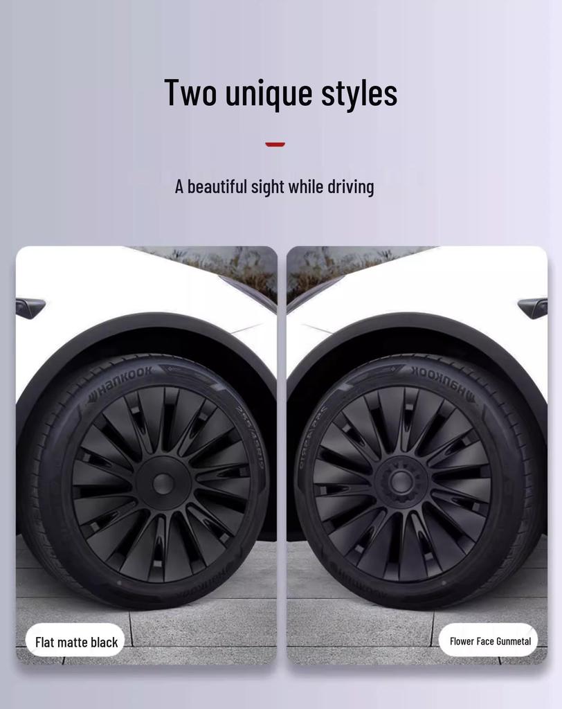 19-Inch Cyclone Wheel Hub Cap for Tesla Model Y
