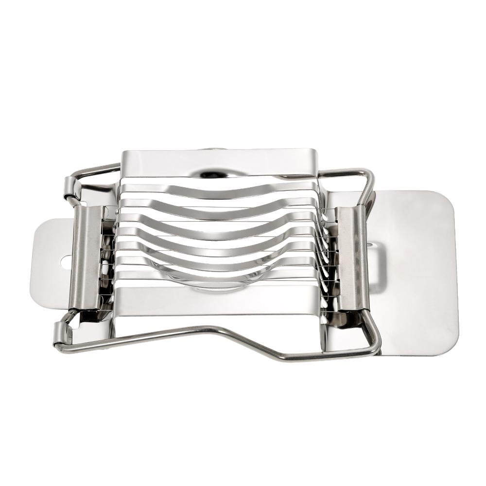 Kitchen Stainless Steel Egg Slicer Wire Egg Cheeses Chopper Dicer Cutter Tool for Salads Sandwiches