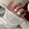 Brushed Geometry Adjustable Rings For Women Classic Minimalist Fashion New Jewelry Gift Party Wholesale anillos