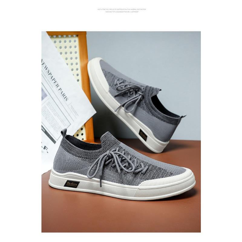 Fashion Spring and Summer Casual Shoes Men Soft Bottom Breathable Mesh Panel Shoes Man Running Trainers Chunky Sneakers Platform Shoes