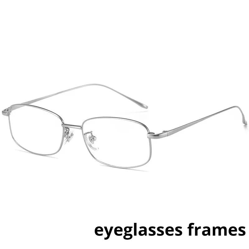 New Neutral Style Ultra-light and Fashionable Oval Frame Glasses Without Lenses Elegant and Luxurious Women's Glasses Frame