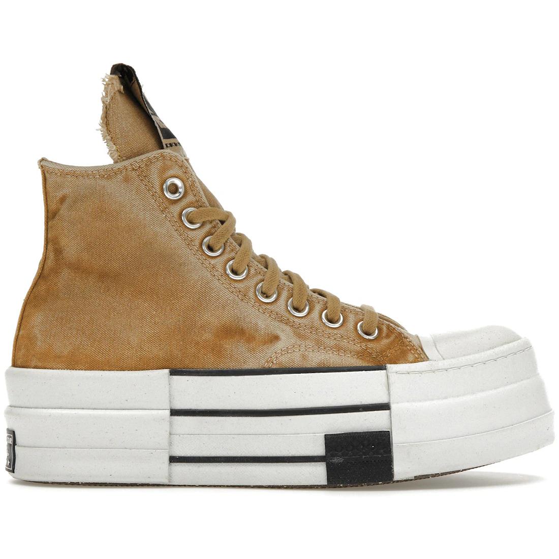 

Кеды Converse DBL DRKSTAR Chuck Taylor All Star 70 Hi Rick Owens DRKSHDW Overdye Blonde(A06756C) 42.5
