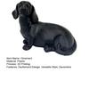 Yangyizhi 3D Printed Dachshund Sculpture, Miniature Dog Figurine, Matte Finish Statue, Artistic Pet Memorial Gift