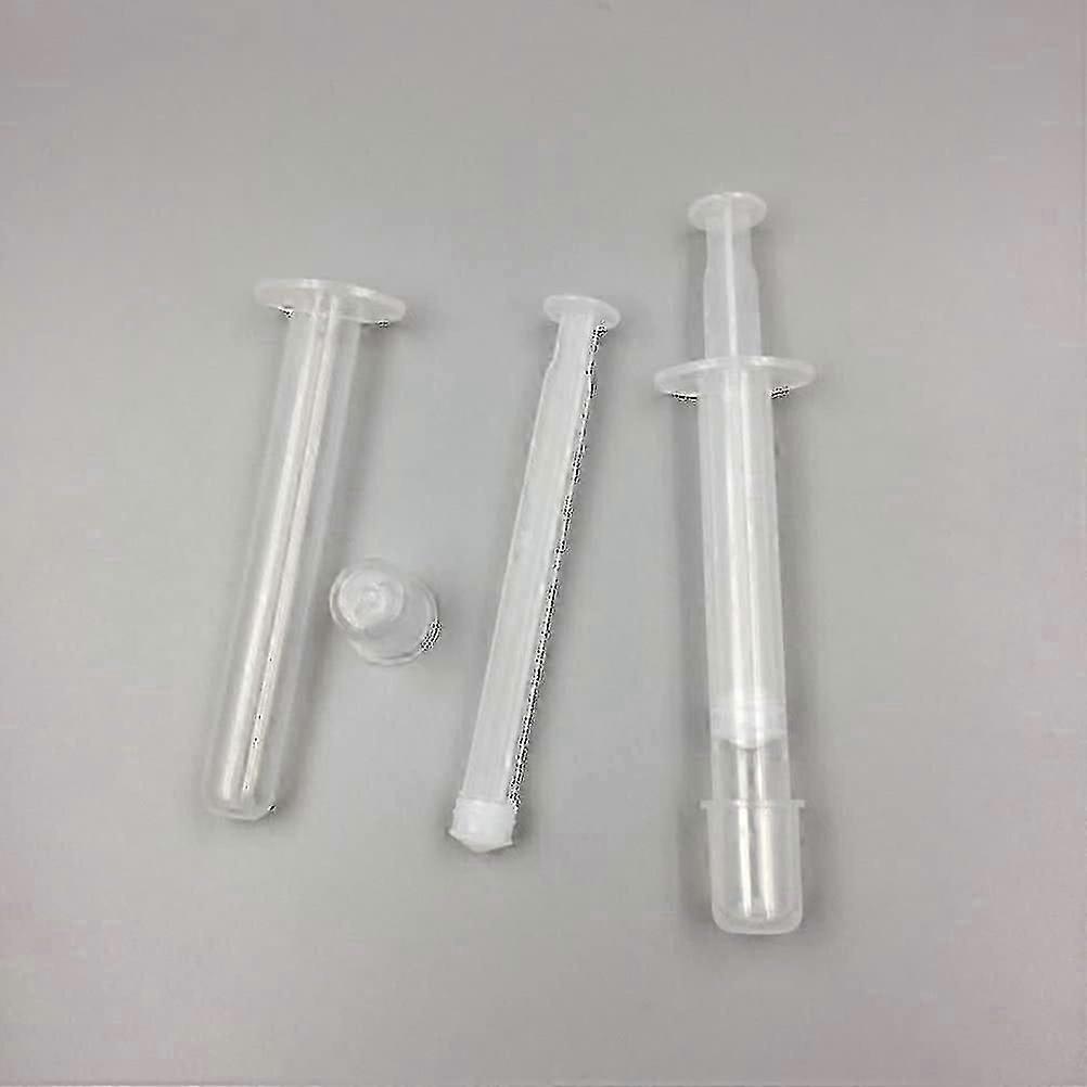 20 disposable vaginal applicators, a lubricant injector syringe and lube tube aid tool.