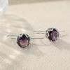 Exquisite Synthetic Zirconia Stud Earrings for Women Elegant Daily Versatile Jewelry Accessories Perfect Festival Gifts