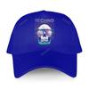 Módní značka Baseballové čepice sunmmer Snapback Hat unisex Awesome Techno Music Skull Head Adult nejnovější golfová čepice Prodyšné klobouky